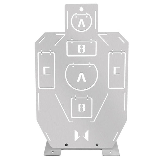 WOSPORT IDPA Stainless Steel hooting Target