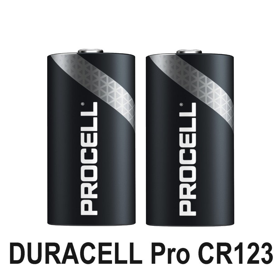 Duracel Procell CR123A 3V Lithium Batteries (PAIR) 007 Airsoft Ltd.