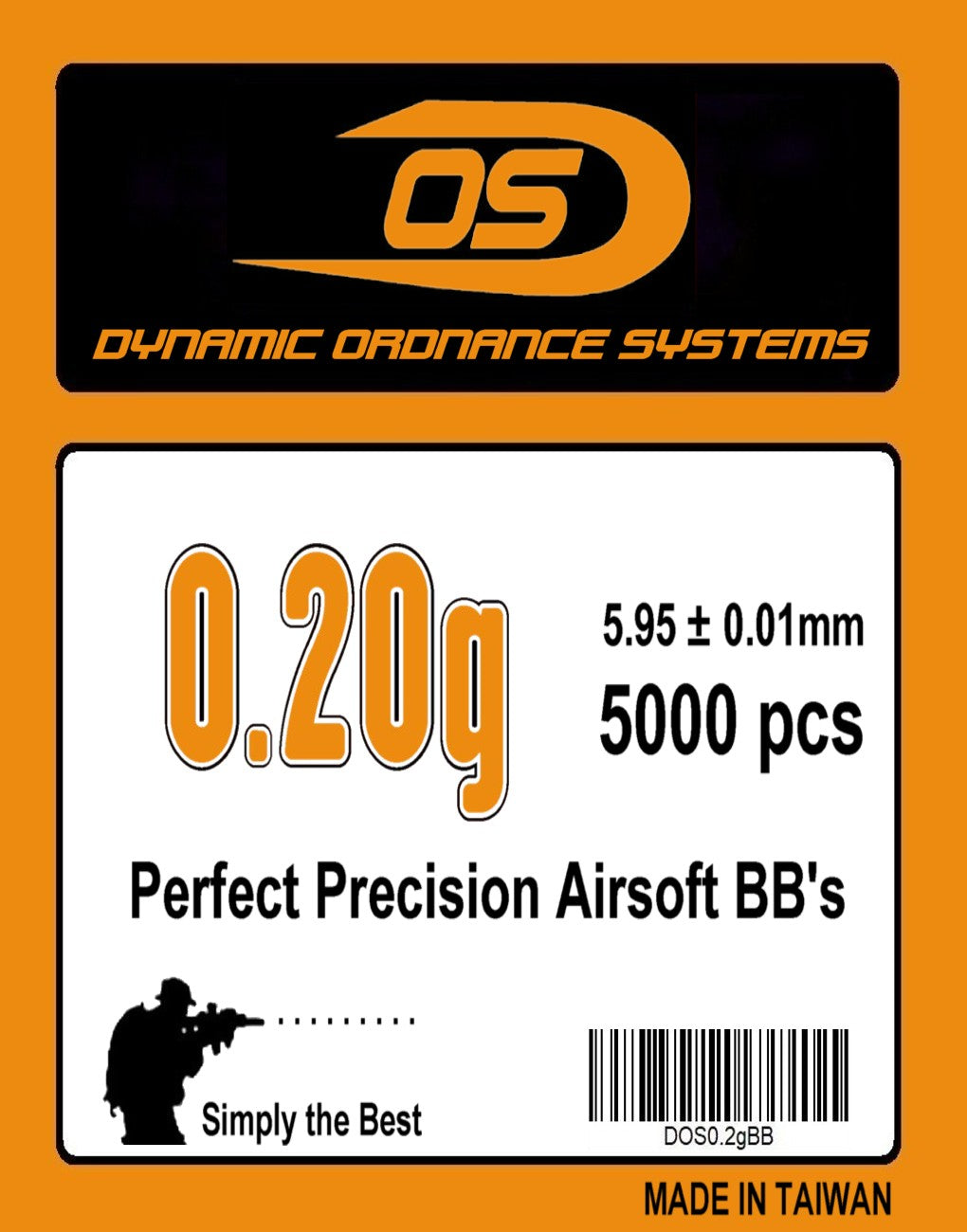 DOS 0.20g 优质 BB(5000发)