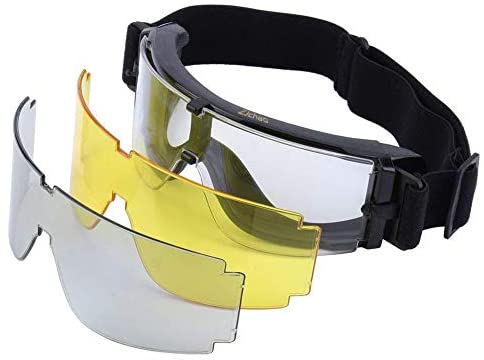bolle x800 tactical goggles T800 Military Goggles Full Set – 007 Airsoft Ltd