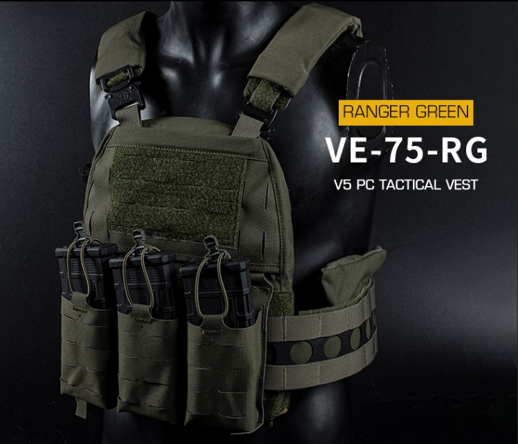 WOSport FCPC V5 Plate Carrier Vest – 007 Airsoft Ltd.