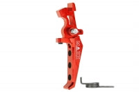 MAXX CNC Aluminum Advanced Speed Trigger (Style E) Red