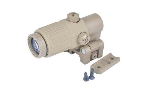 G33 Style 3x Magnifier with flip to side mount