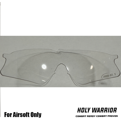 Holy Warrior ANSI 87.1 replacement lens for EHY Shooting Glasses