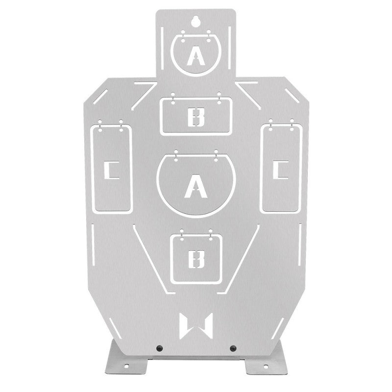 WOSPORT IDPA Stainless Steel hooting Target