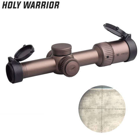 Holy Warrior 1-6x 24mm Illuminated LPVO (FDE)