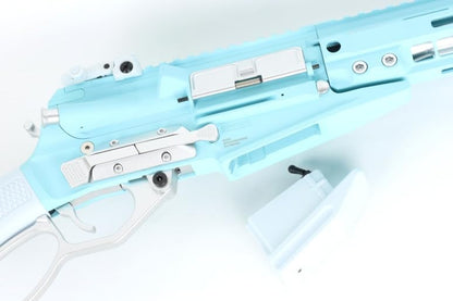 G&G LevAR 15 inch Gas Powered Lever Action Rifle Macaron Blue