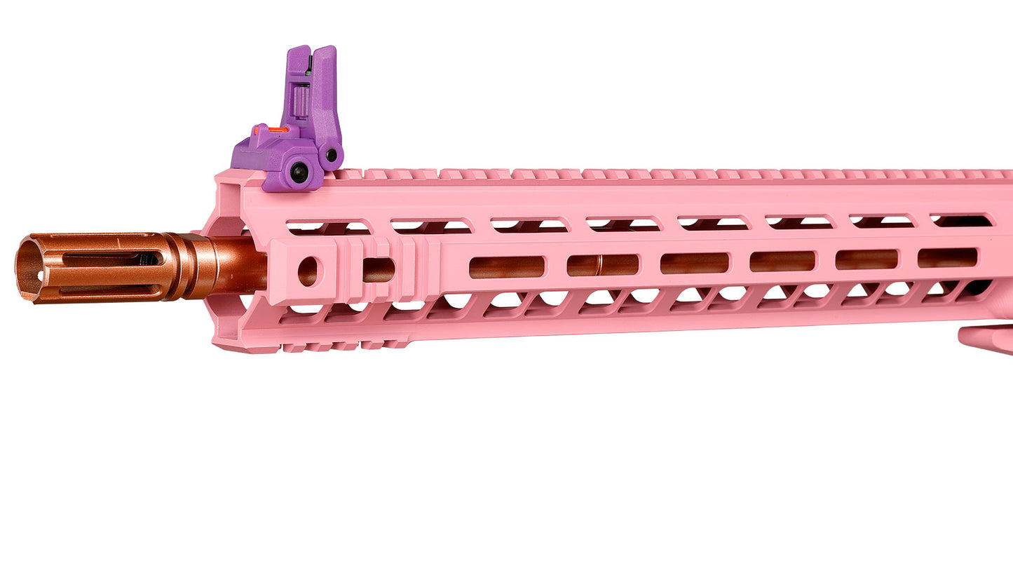 G&G LevAR 15 inch Gas Powered Lever Action Rifle Macaron Pink