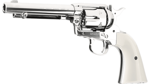 WinGun Colt SAA .45 Revolver Nickel / Pearl