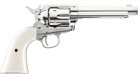 WinGun Colt SAA .45 Revolver Nickel / Pearl
