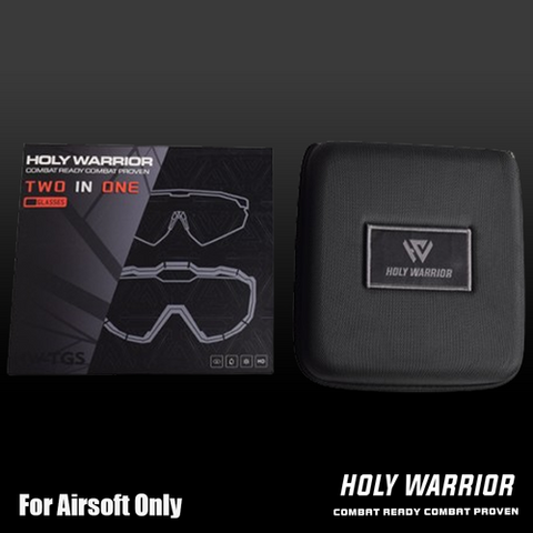 Holy Warrior EHY Protective Goggles and Glasses Bundle