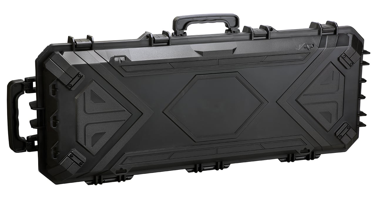 SRC Waterproof Wheeled Hard Gun Case Medium BK