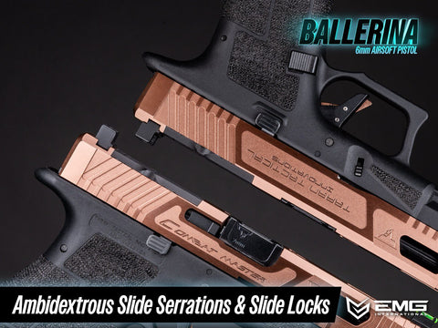 EMG TTI (Army) Glock 17 Ballerina CNC Version Bronze