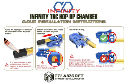 TTI Infinity Hi-Capa / 1911 Hop up chamber