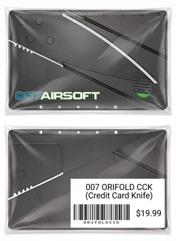 007 ORIFOLD CCK (Credit Card Knife) PRE-ORDER