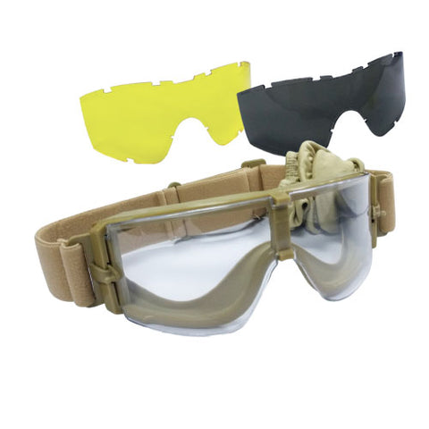 T800 Military Goggles Full Set