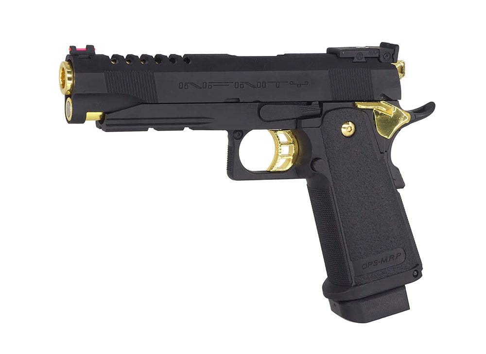E&C Infinity Hi-Capa 5.1 GBB Pistol (Gold) – 007 Airsoft Ltd.