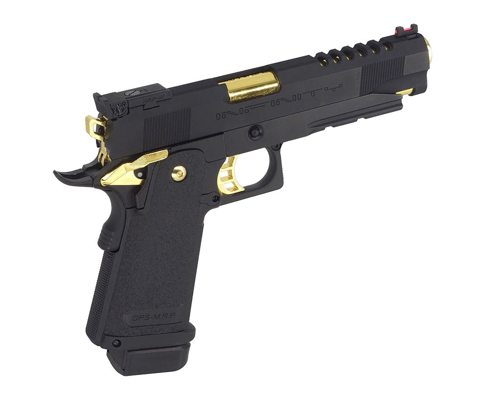 E&C Infinity Hi-Capa 5.1 GBB Pistol (Gold) – 007 Airsoft Ltd.