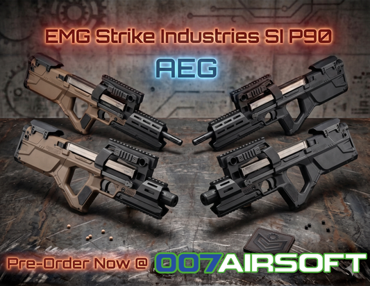 EMG Strike Industries SI P90 AEG (by King Arms)