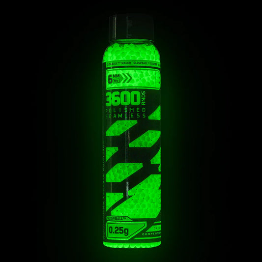 Hostile Tracer 0.25g BB's - 3600ct - Green