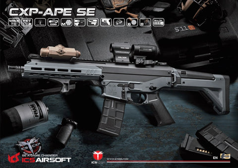 ICS CXP APE Advanced Combat Rifle SE S3 BK