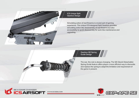 ICS CXP APE Advanced Combat Rifle SE S3 BK