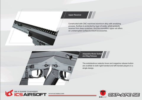 ICS CXP APE Advanced Combat Rifle SE S3 BK