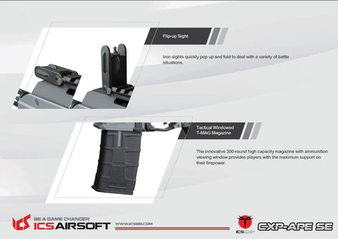 ICS CXP APE Advanced Combat Rifle SE S3 BK