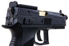 KJ Works P-09 Green Gas Airsoft Pistol (Optics Ready) - Black (Threaded Outer Barrel)