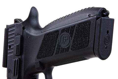 KJ Works P-09 Green Gas Airsoft Pistol (Optics Ready) - Black (Threaded Outer Barrel)