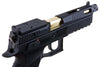 KJ Works P-09 Green Gas Airsoft Pistol (Optics Ready) - Black (Threaded Outer Barrel)