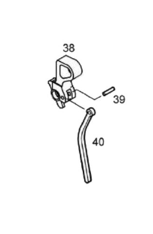 KJ KP-07 / Hi-Capa Hammer with strut and pin