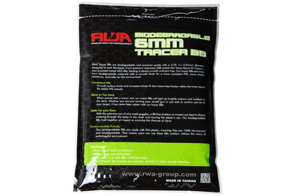RWA 6mm Airsoft Tracer BIO BBs (0.32g, 3000 rounds)
