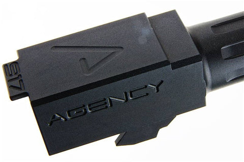 RWA Agency Arms Mid-Line Threaded Barrel for VFC Glock 17 Gen 3/4, 18C (14mm CCW)-BK