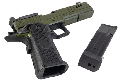 RWA Nighthawk Custom BDS9 Airsoft GBB Pistol Green