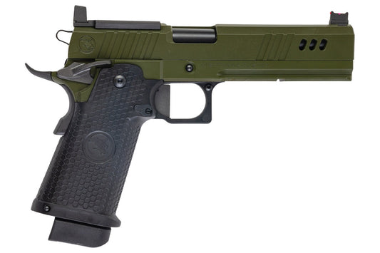 RWA Nighthawk Custom BDS9 Airsoft GBB Pistol Green