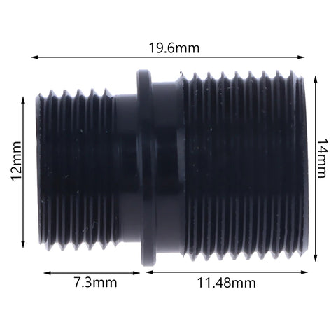 12mm- to 14mm- thread adaptor for KP-05 (CCW to CCW)