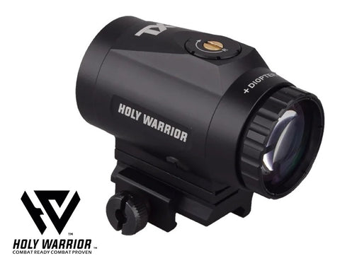 Holy Warrior TX3X Magnifier with flip-to-side mount