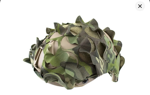 Universal Camo-Net Helmet Cover Scrim