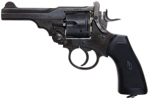 WinGun (Gun Heaven) Webley MKVI Revolver 4 inch police model (Weathered)