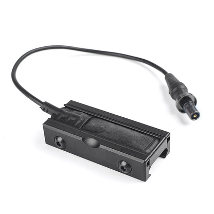 CNC Picatinny Pocket Panel for Flashlight Pressure Pad BK