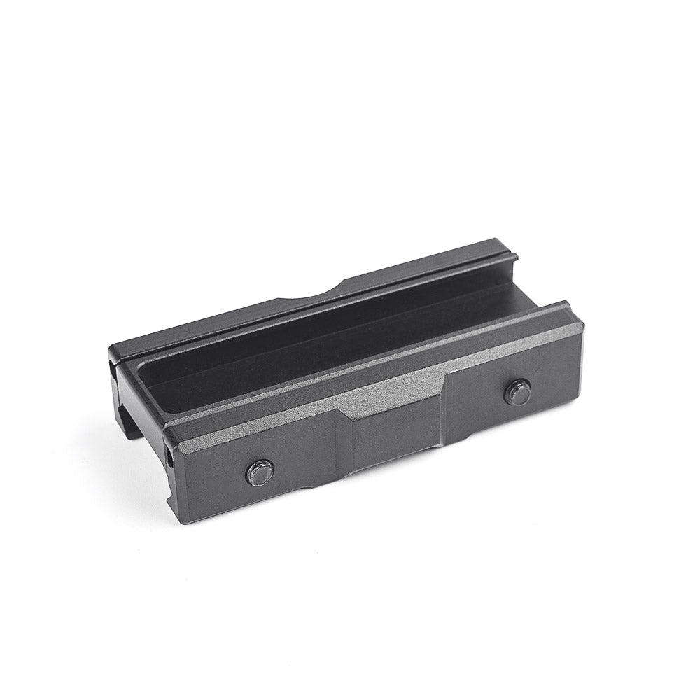 CNC Picatinny Pocket Panel for Flashlight Pressure Pad BK
