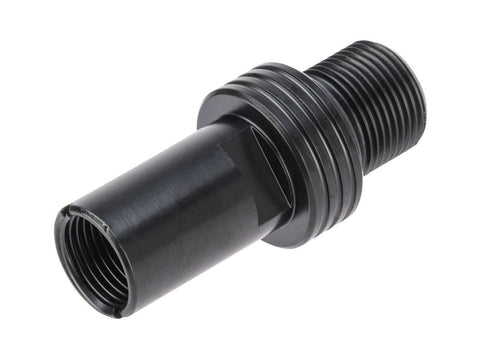 12mm+ to 14mm- CNC Steel thread adaptor for KWA MP7