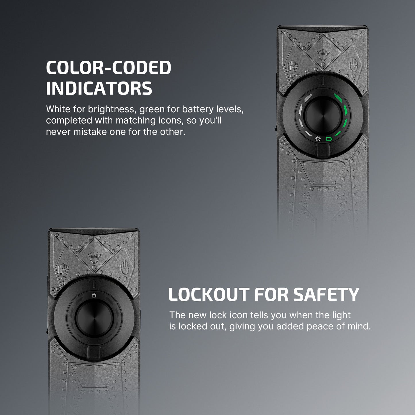 Olight ArkPro Series – Flat Unibody EDC Flashlight with Multi-Light Sources (Phantom Squadron)