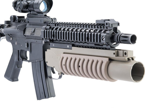 Classic Army M203 Grenade Launcher (Model: Short / Rail Mounted / Black)