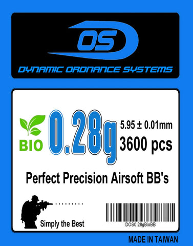 DOS 0.28g 可生物降解优质 BB（第 3570 个）