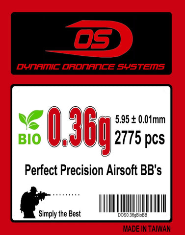 DOS 0.36g 可生物降解优质 BB（第 2775 个）