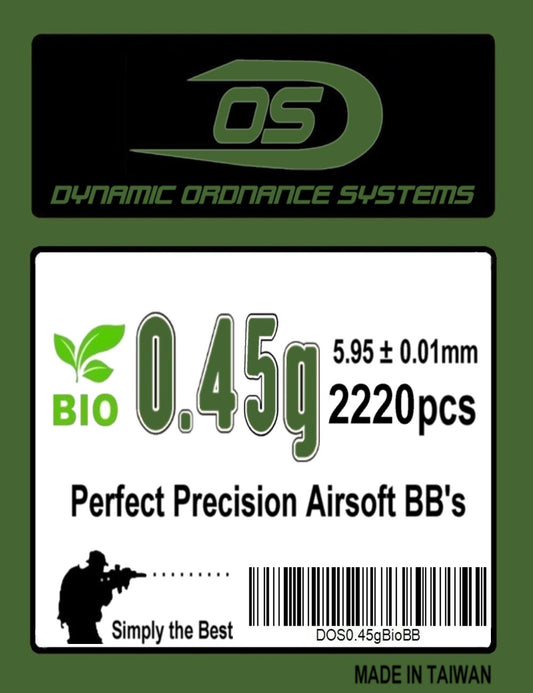 DOS 0.45g Biodegradable Premium BBs (2220rd)