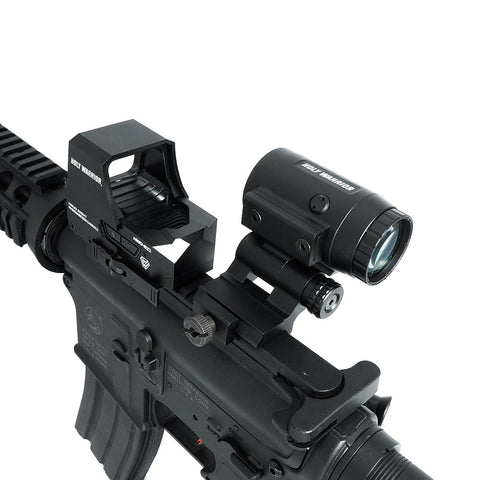 Holy Warrior TX3X Magnifier with flip-to-side mount