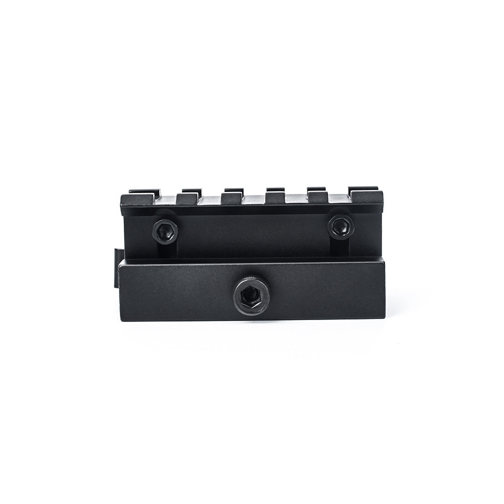 Height and Tilt Adjustable Riser Mount (5 slot) – 007 Airsoft Ltd.